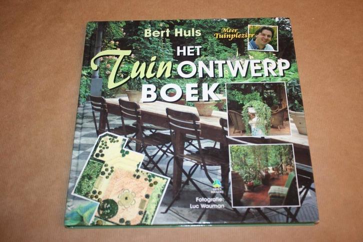 Het Tuinontwerpboek - Bert Huls, Boeken, Wonen en Tuinieren, Gelezen, Ophalen of Verzenden