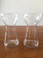 2 Glazen Vazen Nieuw, Overige kleuren, Nieuw, Ophalen of Verzenden, Glas