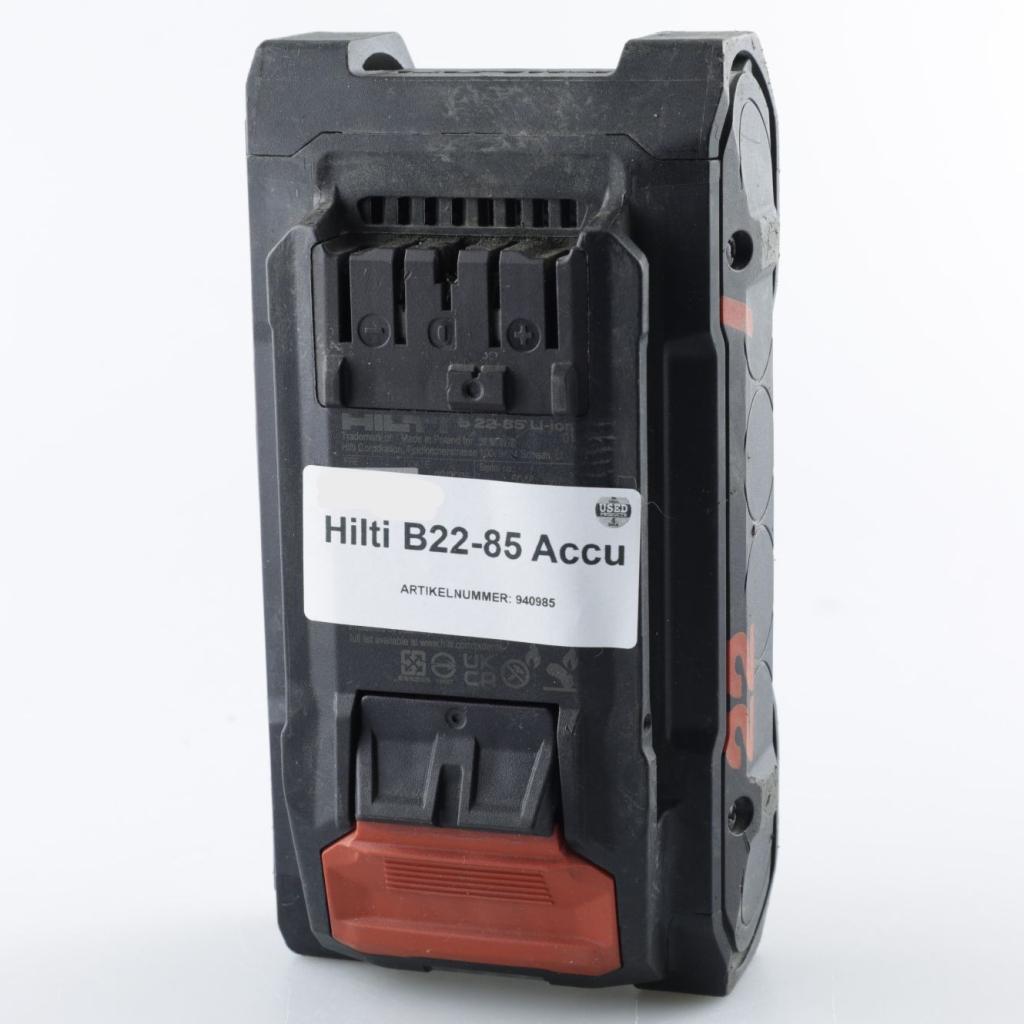Hilti B 22-85 Nuron accu | Nette staat