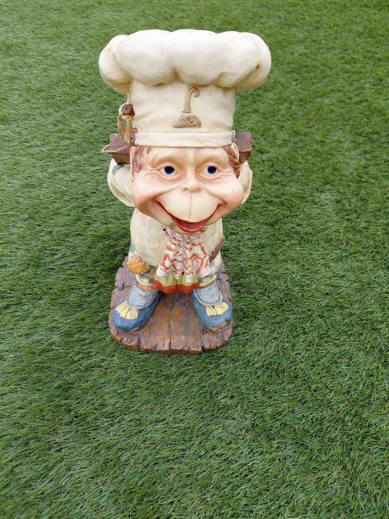 laaf beeld efteling met schrijfblokje op rug, Ophalen of Verzenden, Zo goed als nieuw, Beeldje of Poppetje