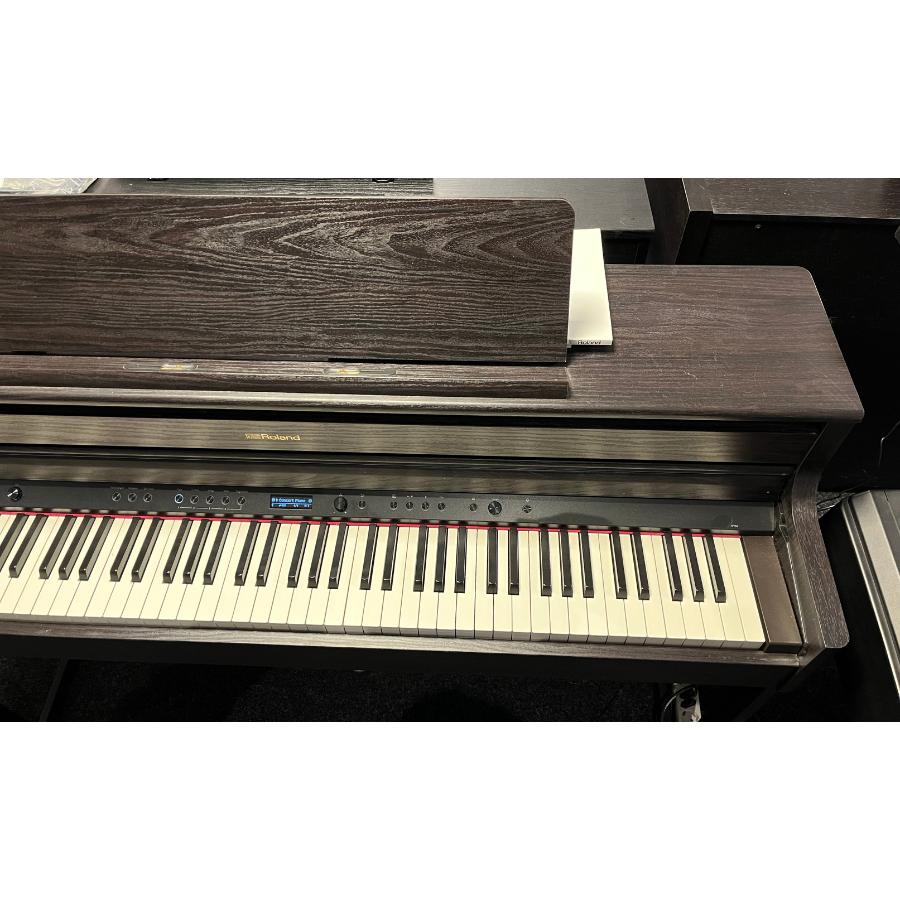 Roland HP-704DR Digitale Piano Rosewood, Muziek en Instrumenten, Piano's, https://www.roland.com/nl/support/, Zwart, Ophalen of Verzenden