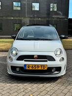 Fiat 500 Abarth Cabriolet 595 Uniek 2013 Grijs Brembo, Auto's, Euro 5, 40 €/maand, USB, 4 stoelen
