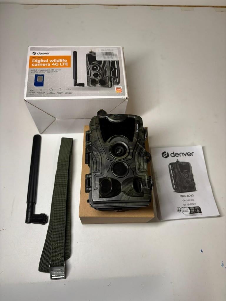 Denver Wildlife Camera 4G LTE WCL-8040 –, Compact, Ophalen of Verzenden, Zo goed als nieuw, Overige Merken
