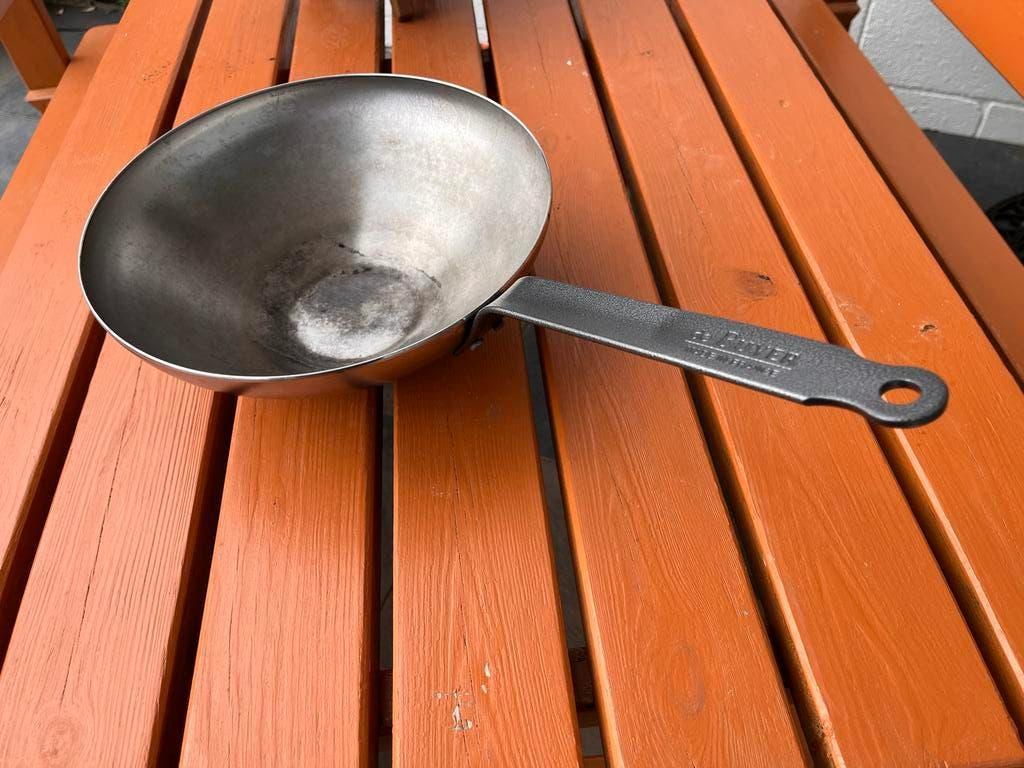 De Buyer Wokpan - Gietijzeren Wok - Made in France, Huis en Inrichting, Ophalen, Gebruikt, Gietijzer, Wok