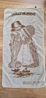 Holly Hobbie handdoek / licht en donkerbruin, Ophalen of Verzenden, Gebruikt, Theedoek of Handdoek
