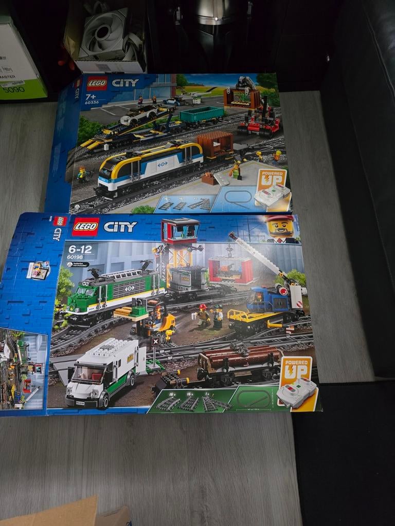 Lego City Treinen 60198 en 60336, Ophalen