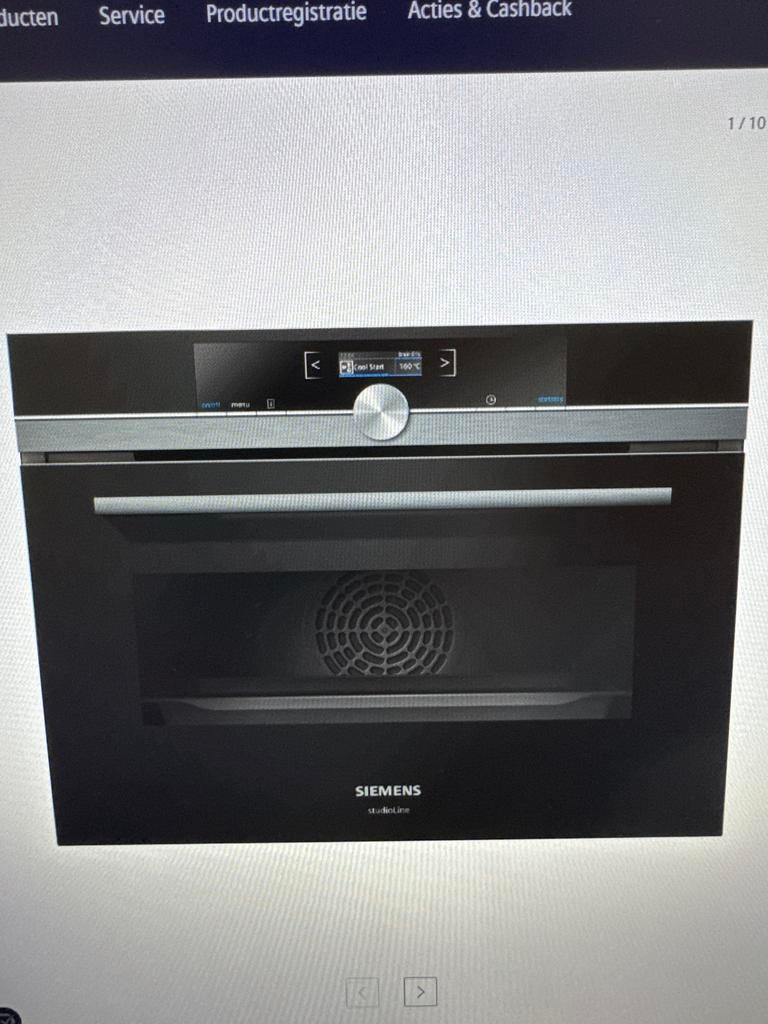 Siemens CB875G0B2 oven, Oven, Nieuw, Inbouw, Ophalen