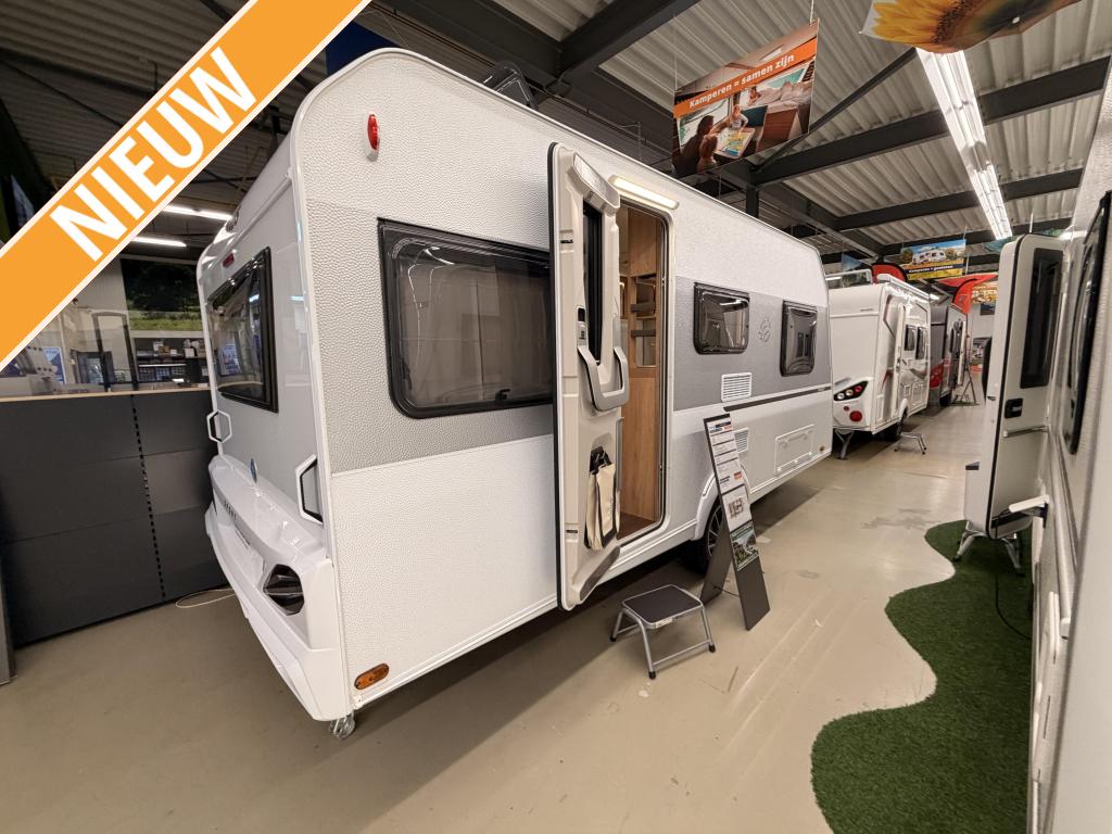 Knaus Sport 460 EU 1800KG +, Caravans en Kamperen, Schokbreker, Bedrijf, Treinzit, 5 tot 6 meter