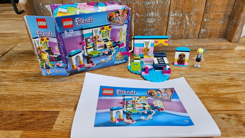 Lego Friends 41328 Stephanie's slaapkamer, Gebruikt, Lego, Friends, Ophalen of Verzenden