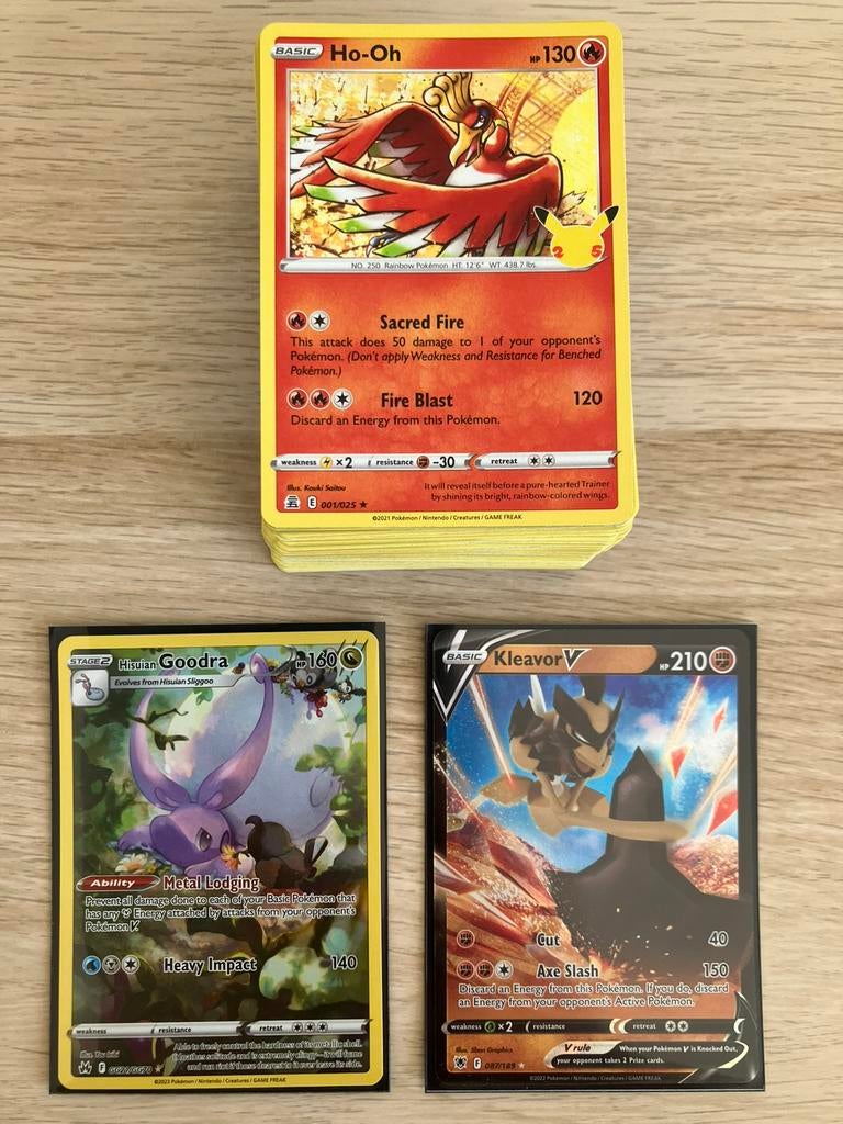 KADO TIP Set van 100 verschillende originele Pokemon kaarten, Ophalen of Verzenden, Zo goed als nieuw, Meerdere kaarten, Foil