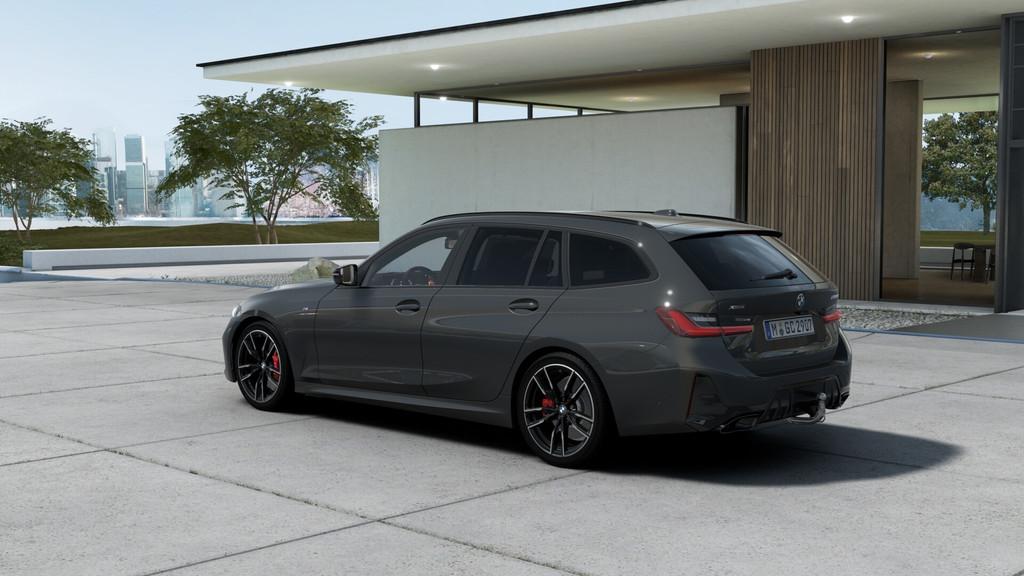 BMW 3 Serie Touring M340i xDrive High Executive Automaat / P, Auto's, BMW, Automaat, 1805 kg, 3-Serie, Zilver of Grijs