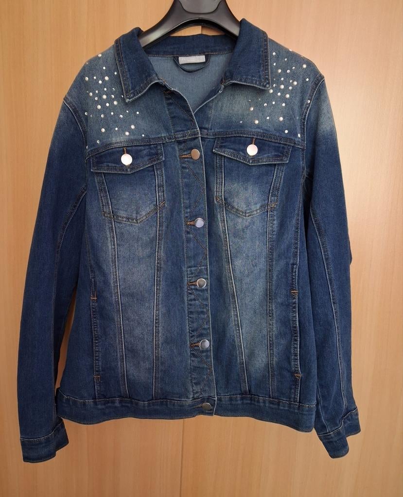 Spijkerjas voor dames. Incl  verzendkosten., Ophalen of Verzenden, Nieuw, Maat 46/48 (XL) of groter, Blauw