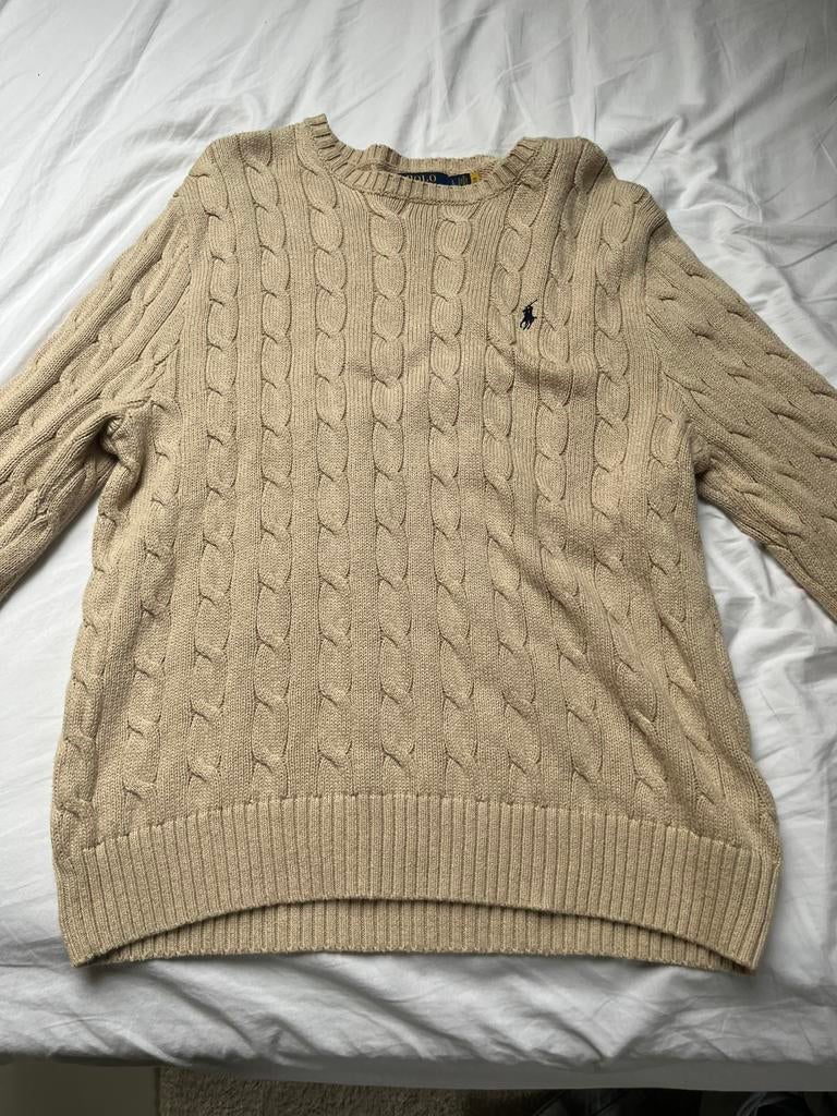 Ralph Lauren trui Heren L, Kleding | Dames, Ophalen of Verzenden, Zo goed als nieuw, Maat 42/44 (L)