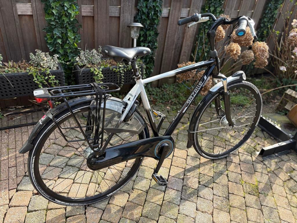 Gazelle Eclipse herenfiets 53 cm, Fietsen en Brommers, Fietsen | Heren | Herenfietsen, Ophalen, Gebruikt, Versnellingen, Gazelle