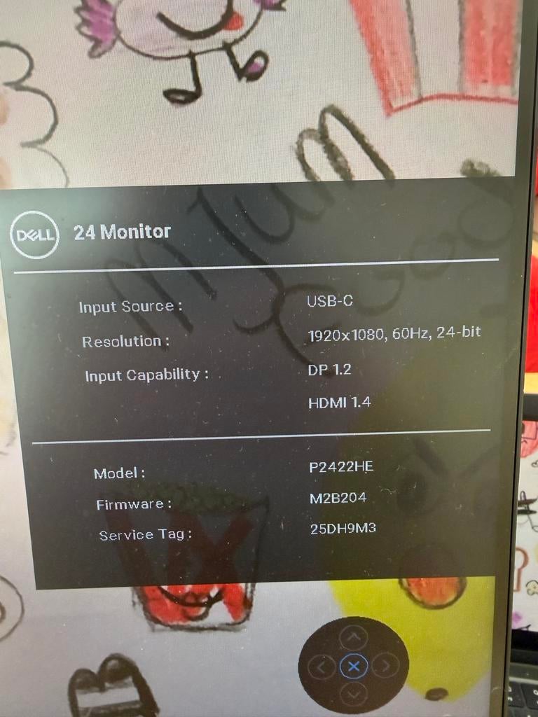 Dell P2422HE 24 inch monitor - Full HD, USB-C, HDMI, Computers en Software, Monitoren, Full HD, Ophalen of Verzenden, Zo goed als nieuw