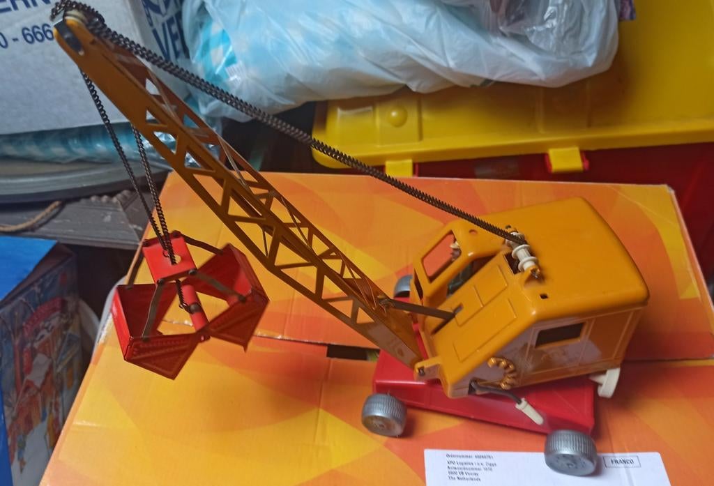 Gama hijskraan uit 1950/1960, Ophalen of Verzenden, Auto, Overige merken