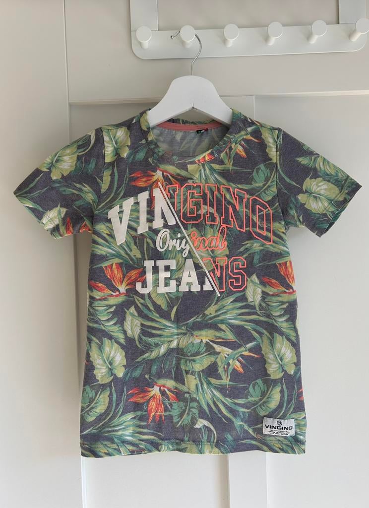 Vingino t-shirt jongens maat 116, Kinderen en Baby's, Kinderkleding | Maat 116, Ophalen of Verzenden, Zo goed als nieuw, Jongen