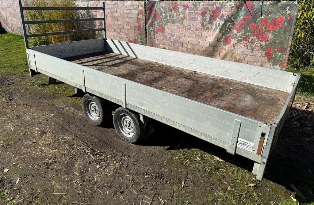 Anssems plateauwagen 3000kg, Ophalen, Gebruikt