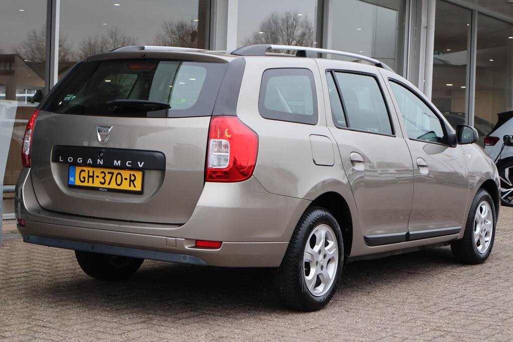 Dacia Logan MCV 0.9 TCe 90pk Prestige | Navigatie | Cruise C, Auto's, Dacia, Voorwielaandrijving, Stof, Zwart, Origineel Nederlands