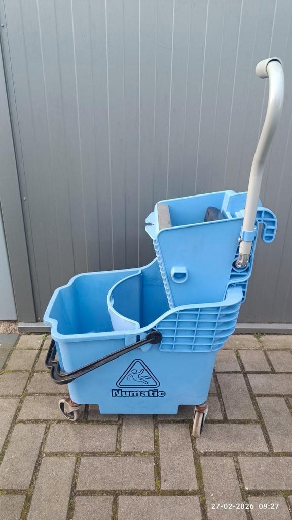 Numatic Mopwagen - Professionele Schoonmaak, Huis en Inrichting, Schoonmaakartikelen, Dweilemmer, -bak, of -wagen, Ophalen of Verzenden