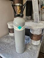 Kooldioxide, Ophalen, Leeg aquarium