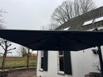 Zweef parasol 350 x 350 merk Icon 6 jaar oud, Ophalen, Gebruikt, 3 tot 4 meter, Zweefparasol