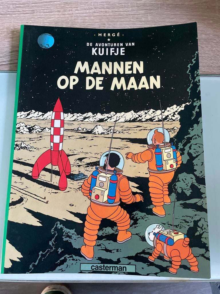 Kuifje: Mannen op de Maan - Klassiek stripboek, Eén stripboek, Ophalen, Gelezen