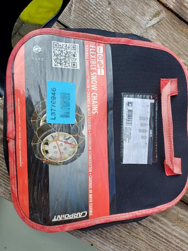 Carpoint Flexibele Sneeuwkettingen KNN70, Auto diversen, Sneeuwkettingen, Ophalen