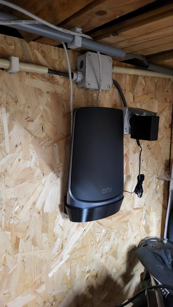 Orbi wandhouder zwart RBKE963, Ophalen of Verzenden, Nieuw, Netgear Orbi