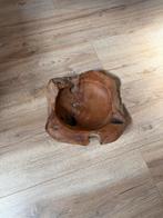 2 Houten schalen van boomstam, Ophalen