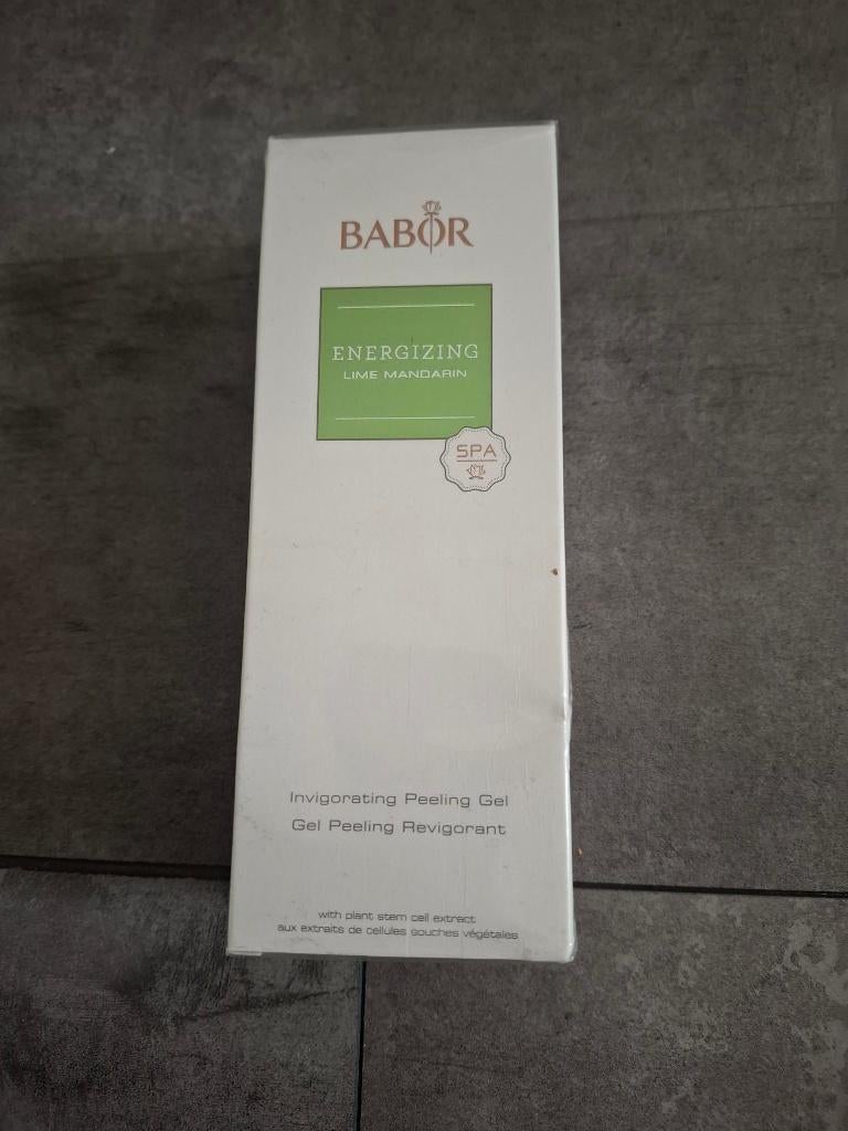 Nieuwe Babor energizing peeling gel (advr 497), Sieraden, Tassen en Uiterlijk, Uiterlijk | Gezichtsverzorging, Nieuw, Reiniging