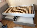 Meisjes / jongens bed met lades eronder, 85 tot 100 cm, Ophalen of Verzenden, Zo goed als nieuw, Lattenbodem