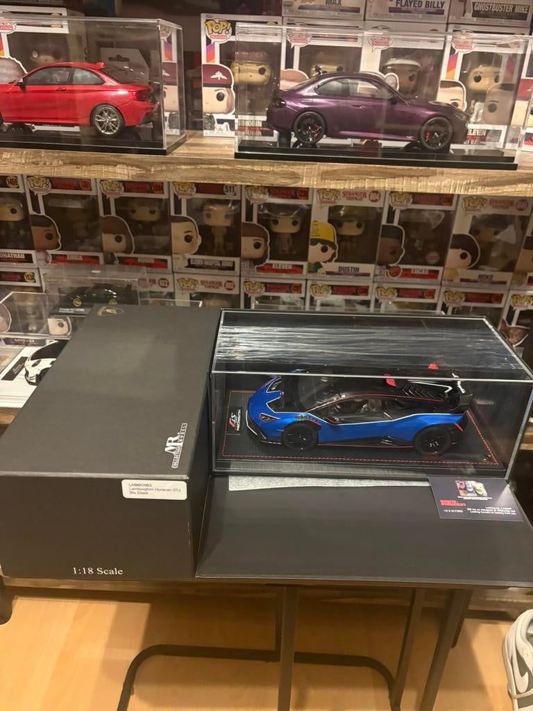1:18 MR Collection Lamborghini Huracan STJ, Ophalen of Verzenden, Zo goed als nieuw, Overige merken