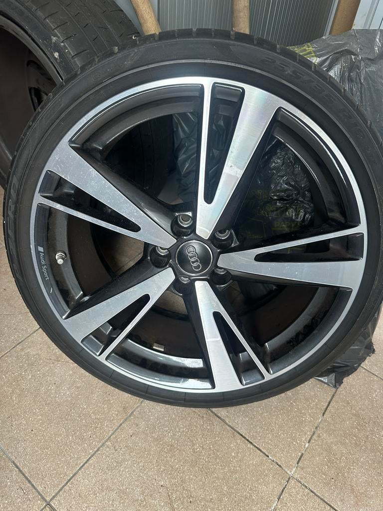Audi RS3 Blade Velg Achter - Origineel 19 inch, 19 inch, Gebruikt, Velg(en), Ophalen of Verzenden