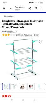 EasyMaxx Elektrisch Droogrek - Kunststof/Aluminium, Ophalen of Verzenden, Nieuw, Wasrek