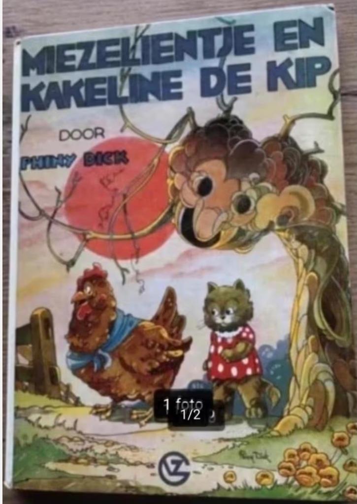 Miezelientje en Kakeline de kip door Phiny Dick, Ophalen of Verzenden, Gelezen, Fictie algemeen