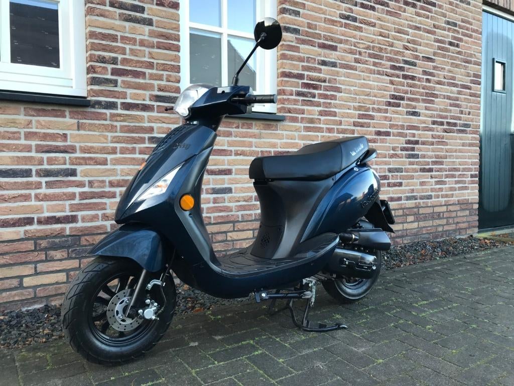 LA SOURIS CITY BROM BJ 2024 1500 KILOMETER 45KM/U 45KM, Fietsen en Brommers, Ophalen, Gebruikt, Maximaal 45 km/u, Benzine