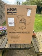 Bouwstofzuiger nat/droog PP HBM Machines, Ophalen, Stofzuiger, Nieuw, 2000 watt of meer