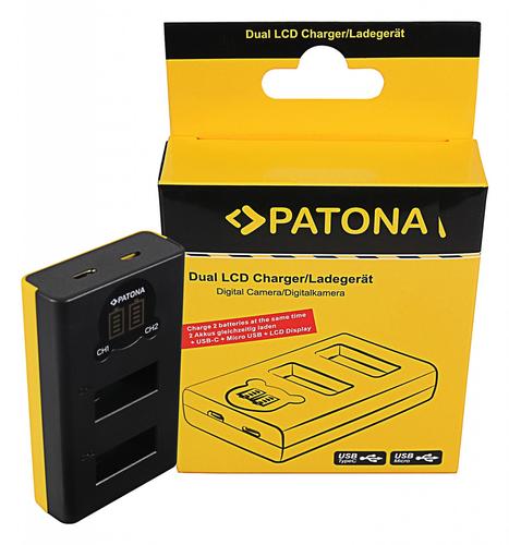 Dual LCD USB Charger GoPro Max SPCC1B, Verzenden, Nieuw
