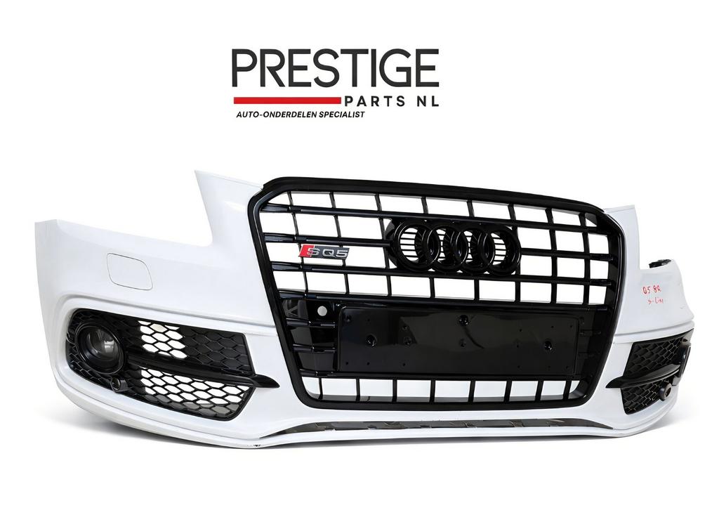 Voorbumper Audi Q5 8R Facelift S-Line SQ5 Origineel bj.2012-, Gebruikt, -, Voor, Ophalen of Verzenden