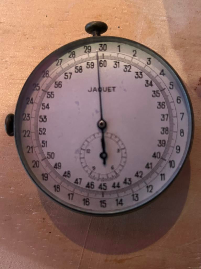 Stopwatch JAQUET, Ophalen of Verzenden, Gebruikt
