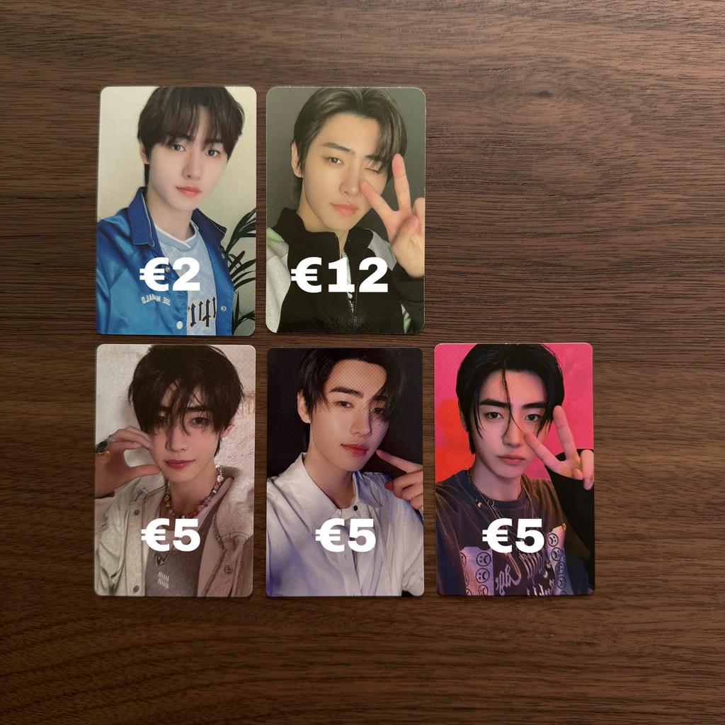 ENHYPEN Sunghoon Photocards, Verzamelen, Muziek, Artiesten en Beroemdheden, Ophalen of Verzenden, Zo goed als nieuw, Foto of Kaart