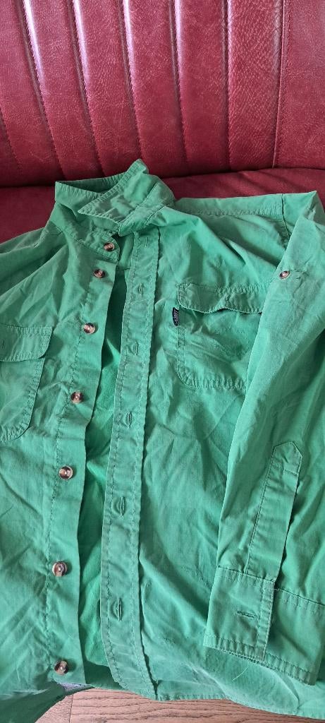Groene Scout blouse maat 158 Scoutfit Scouting Welpen, Verzamelen, Scouting, Ophalen of Verzenden, Gebruikt, Kleding