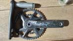 FSA SL-K Crankset Supercompact, Crankstel of Pedalen, Gebruikt, FSA, Racefiets