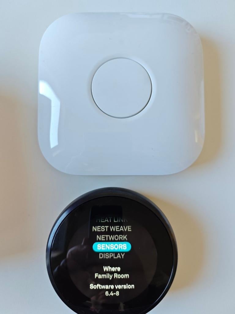 Google Nest Learning Thermostat (3e gen) + Heat Link, Doe-het-zelf en Verbouw, Thermostaten, Ophalen of Verzenden, Slimme thermostaat