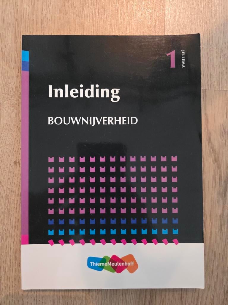 Jellema 1 Inleiding Bouwnijverheid - Hogere Bouwkunde, Boeken, Ophalen of Verzenden, Gelezen, Bouwkunde, ThiemeMeulenhoff
