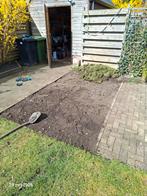 10 kruiwagens grond - zwart zand, Tuin en Terras, Zand, Ophalen, Overige typen