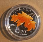 Canada 20 Dollars 2012 (1oz) - Crystal raindrop, Postzegels en Munten, Munten | Amerika, Verzenden, Noord-Amerika, Losse munt