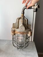 Industriële Vintage Scheepslamp / Wandlamp, Ophalen of Verzenden