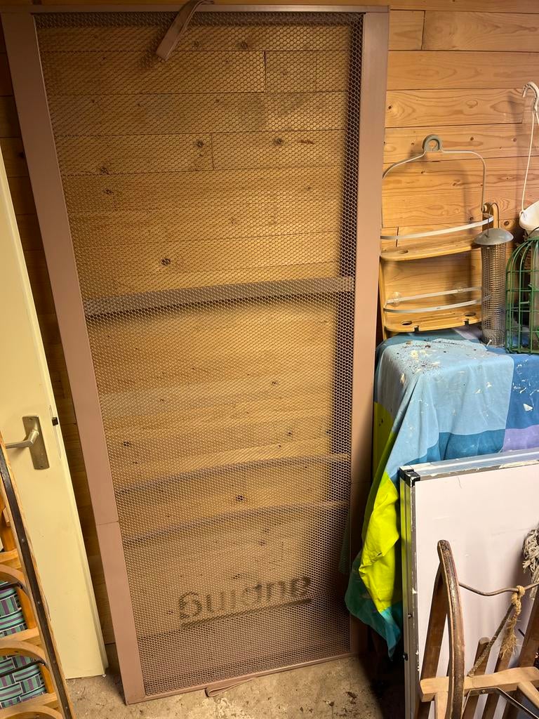 Origineel Auping spiraalbodem 90x210 verstelbaar, Ophalen, 90 cm, 210 cm, Metaal